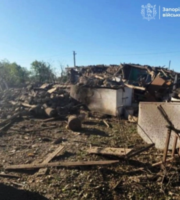Ранкова атака РФ на Запоріжжі: пошкоджено будинки, є постраждалі
