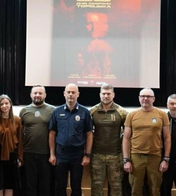 У Полтаві презентували документальний фільм «35 днів оборони Торецька»