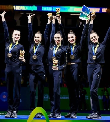 Миколаївська спортсменка – чемпіонка світу з художньої гімнастики