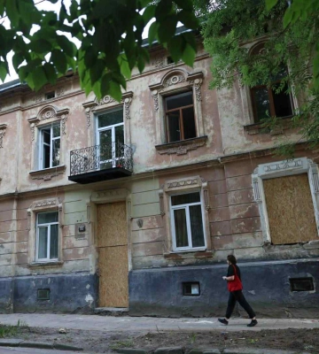 У Львові вирішили зберегти історичний будинок, пошкоджений російським обстрілом