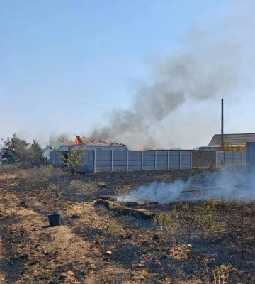 Через обстріли на Херсонщині шість сіл залишилися без світла