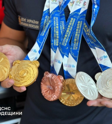 Одеський рятувальник став чемпіоном Всесвітніх ігор у Китаї, - ФОТО