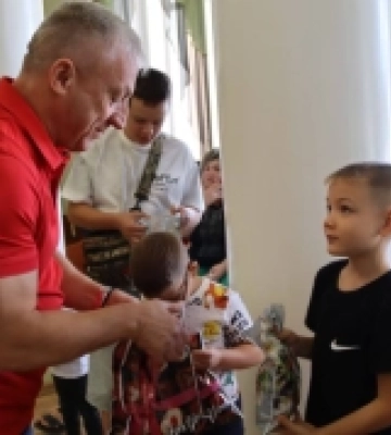 У Первомайській громаді провели захід для дітей загиблих захисників та захисниць України