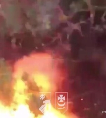 Бойцы бригады НГУ &quot;Буревій&quot; уничтожили РСЗО &quot;Град-П&quot;, грузовик &quot;Урал&quot; и укрытия противника. ВИДЕО