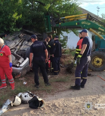 П’яний водій на Одещині спричинив смертельну ДТП: загинув пасажир, двоє постраждали