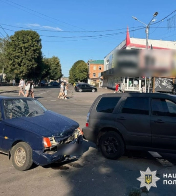 У Лубнах жінка постраждала внаслідок ДТП на проспекті Володимирському