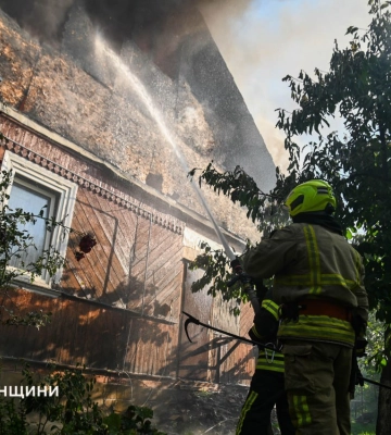 Місто допоможе відремонтувати дах будинку, який горів через ворожу атаку