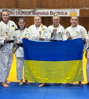 Українські дзюдоїстки здобули нагороди міжнародного турніру у Словаччині
