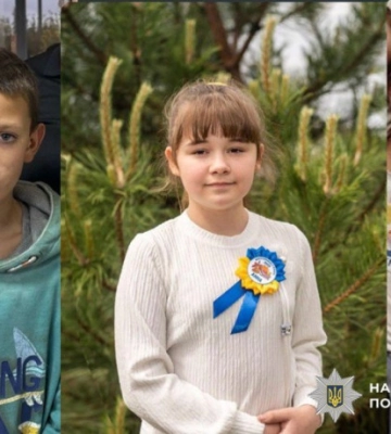Пошуки трьох зниклих дітей на Полтавщині завершилися благополучно