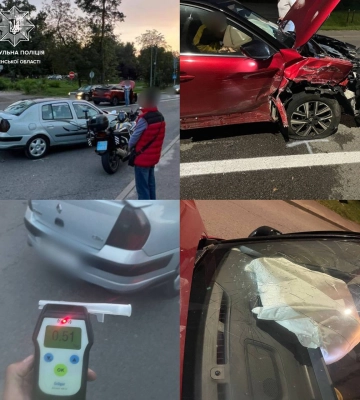 У Рівному п&#039;яний водій скоїв ДТП