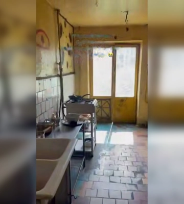 &quot;Как заброшка&quot;: студентка показала условия в общежитии академии Бойчука в Киеве (видео)