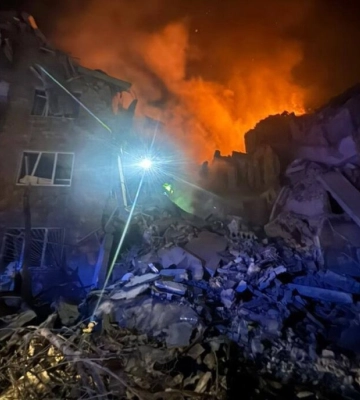 Ворог масовано атакував Київ: є руйнування та жертви