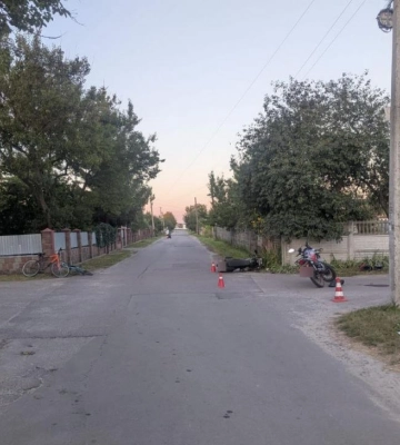 В Олександрії наслідок зіткнення двох мотоциклів травмувалися двоє людей