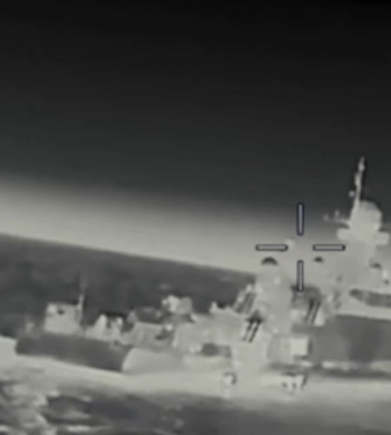 ГУР уразило російський ракетний корабель в Азовському морі: носій «Калібрів» пошкоджений