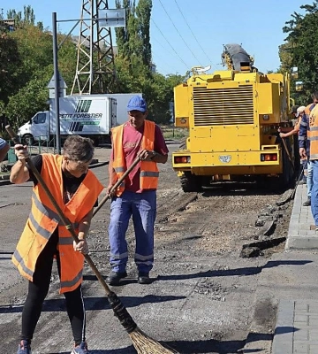 В Миколаєві відремонтували ділянку розбитої дороги на вулиці Авангардній