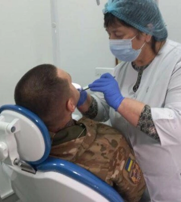 На Рівненщині понад 1,5 тисячі військових вже отримали безоплатне зуболікування та протезування