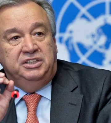 Гутерреш закликав до негайного припинення вогню після ракетного удару рф по Києву