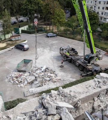 У Харкові завершили аварійно-рятувальні роботи у багатоповерхівці після російського обстрілу