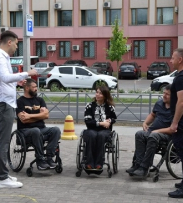 У Рівному запустили інклюзивний маршрут, побудований за кошти приватних інвесторів