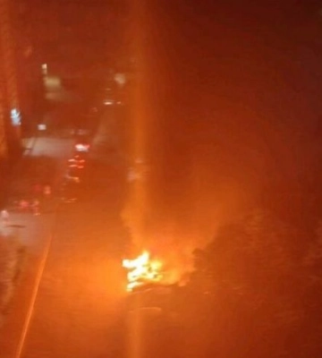 У Черкасах одночасно горіли 5 автівок