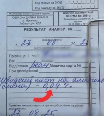 У Мукачеві нетвереза 12-річна дівчинка вибралась на дах будинку