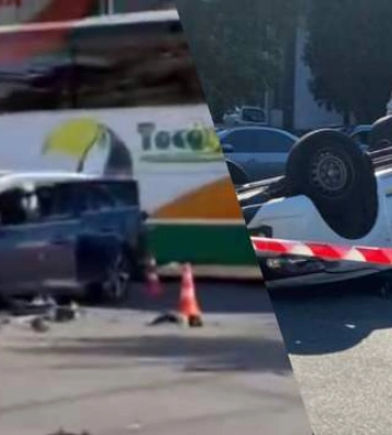 В Києві перевернулося поліцейське авто: загинув правоохоронець, є травмовані