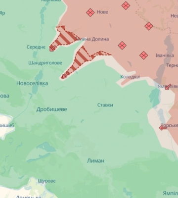 Російська армія просунулася у Донецькій та Дніпропетровській областях – DeepState