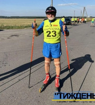 Микола Лободін став двократним чемпіоном України з лижних гонок на лижеролерах