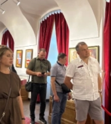 Ужгородський замок відвідали та обмінялися подарунками музейники з Литви та Львова