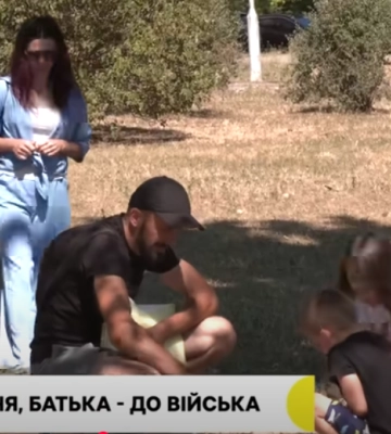 На Запоріжжі мобілізували батька-одинака: дітей висадили на дорозі (ВІДЕО)