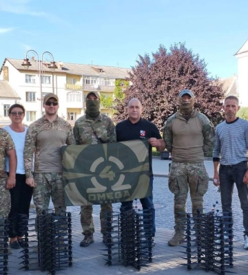 «Золочівщина озброює перемогу»: громада передала 46 FPV-дронів спецпідрозділу «Омега» «Золочівщина озброює перемогу»: громада передала 46 FPV-дронів спецпідрозділу «Омега»