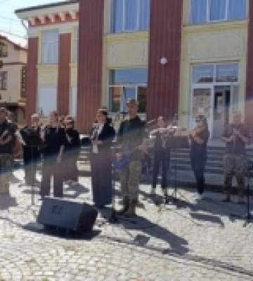 У Сваляву завітав благодійний військовий оркестр 10 ОГШБР. ФОТО