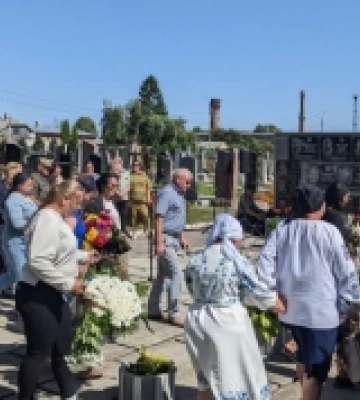 На Георгіївському кладовищі у Корці вшанували пам’ять загиблих захисників України