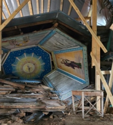 На Житомирщині за підтримки ЮНЕСКО консервують зруйнований росіянами храм XIX століття