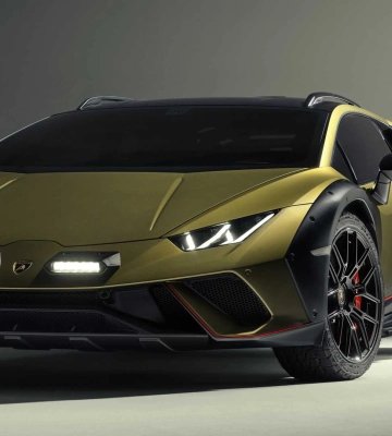 В Киеве &quot;засветился&quot; уникальный спорткар Lamborghini Huracan Sterrato (видео)