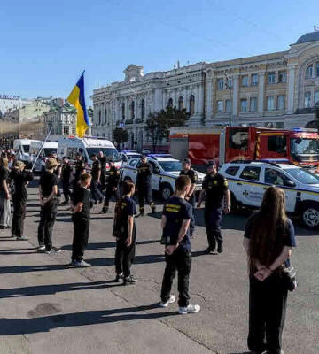 В Харькове гвардейцы 5 Слобожанской бригады «Скиф» почтили память погибших в этой войне