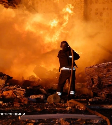 рф атакувала Дніпропетровщину щонайменше 18 ракетами та 20 дронами, які було знищено - ОВА