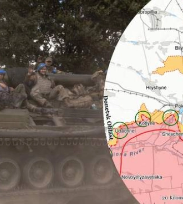 Інтенсивні бої на Донеччині, зупинено численні атаки росіян: огляд карти фронту від ISW Інтенсивні бої на Донеччині, зупинено численні атаки росіян: огляд карти фронту від ISW