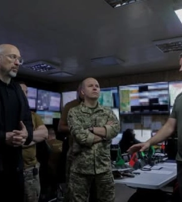 Шмигаль відвідав підрозділи Сил оборони на Харківщині