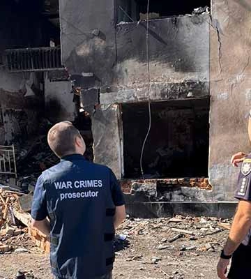 Прокурори фіксують наслідки ворожої атаки на Полтавщині (ФОТО)