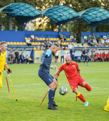 Чемпіонат України з ампфутболу - новий етап розвитку адаптивного спорту