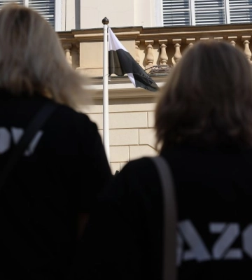 У Львові підняли Прапор Надії в пам’ять про зниклих безвісти Захисників