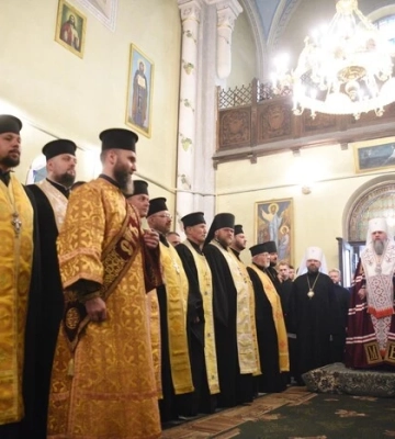 Митрополит Епіфаній провів молебень за упокій душі Андрія Парубія