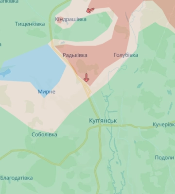 Сили оборони вибили ворога з села Мирне біля Куп’янська