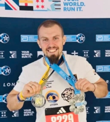 Ветеран війни з Вінниччини встановив два нових рекорди України