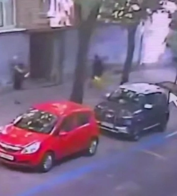 Вбивство Парубія у Львові: з&#039;явилося відео з камер спостереження