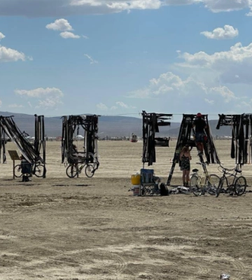 &quot;No Fate&quot;: как уничтоженный бурей на Burning Man украинский проект стал символом свободы выбора