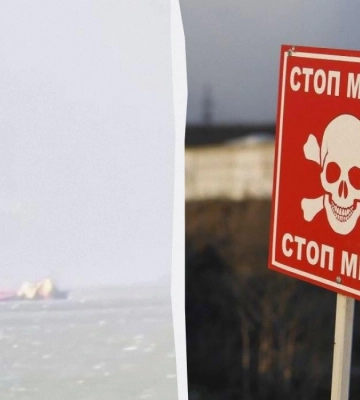 Недалеко от Одессы подорвалось гражданское судно