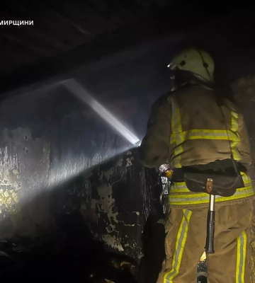 У селі на Житомирщині побутова пожежа в будинку підступно забрала життя літньої людини, - ДСНС