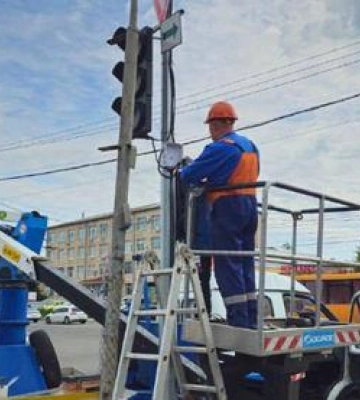 У Полтаві оновили світлофор із голосовим супроводом